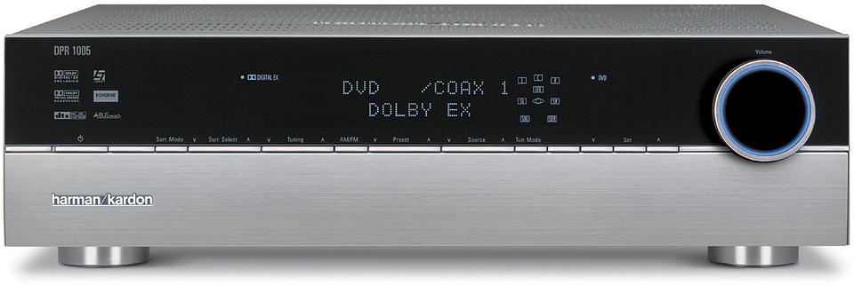 DPR 1005 - Black - Digital Path Audio/Video Receiver With Dolby Digital & DTS (70 watts x 7) - Hero